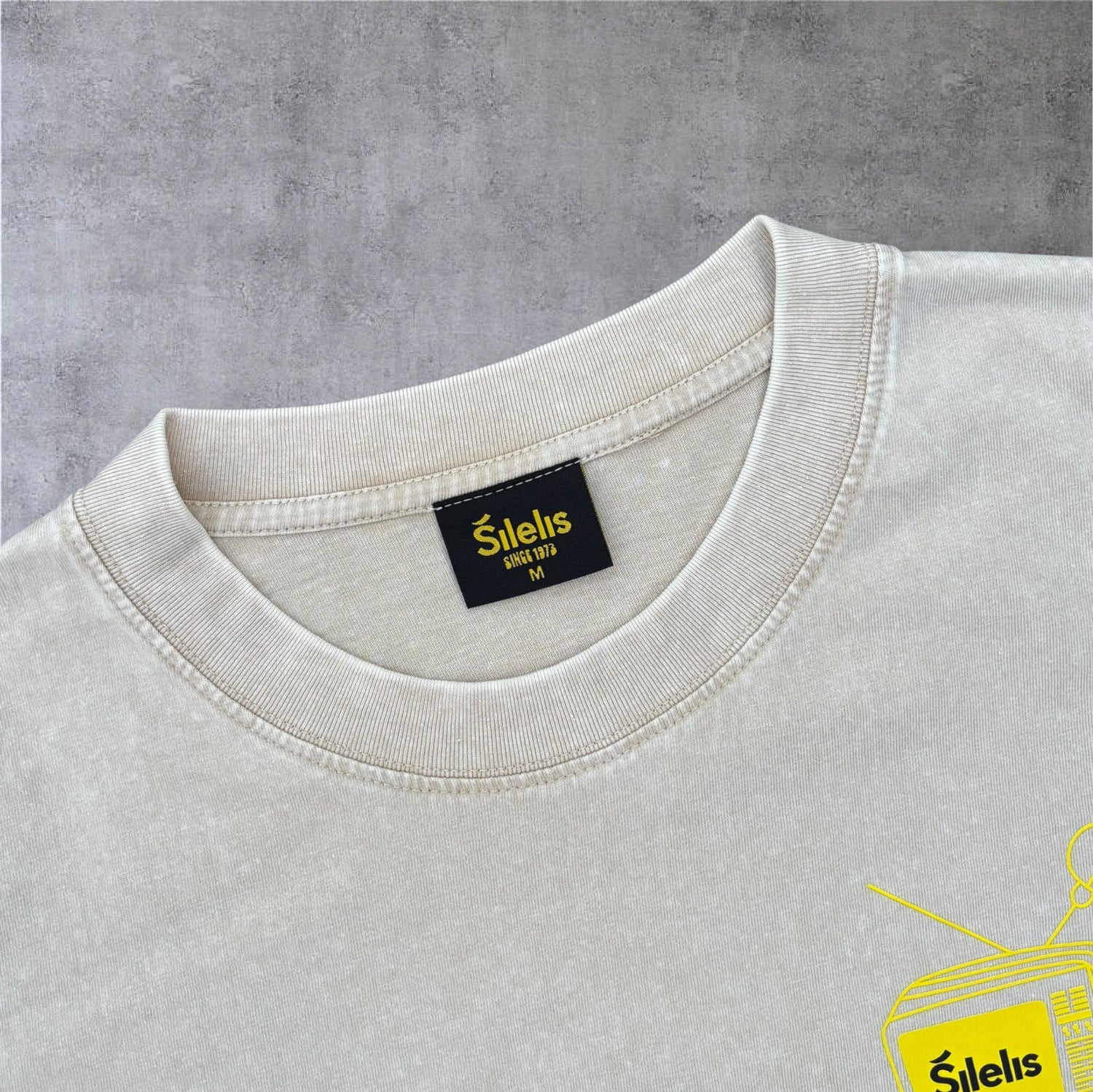 Sand-colored Vintage T-shirt